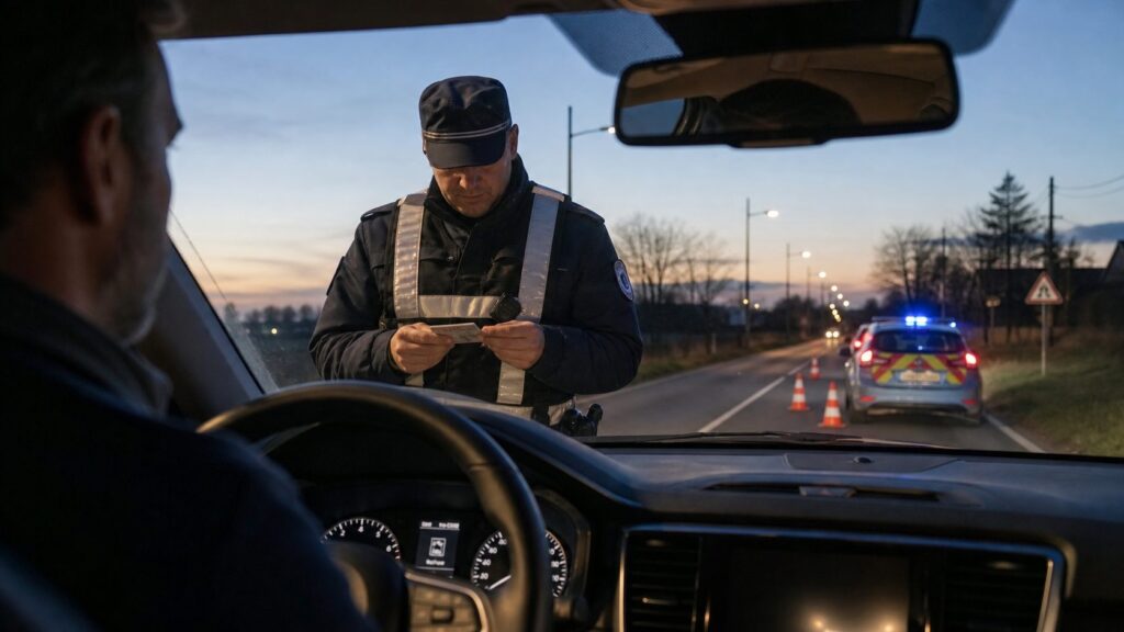 amende forfaitaire conduire assurance - contrôle routier