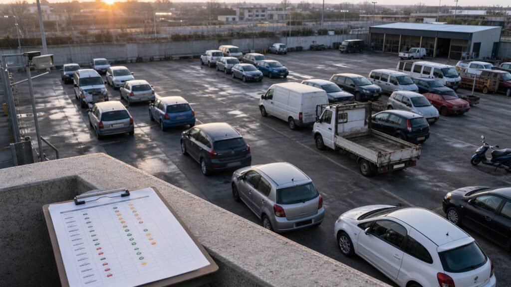 controle vehicules assures fichier FVA