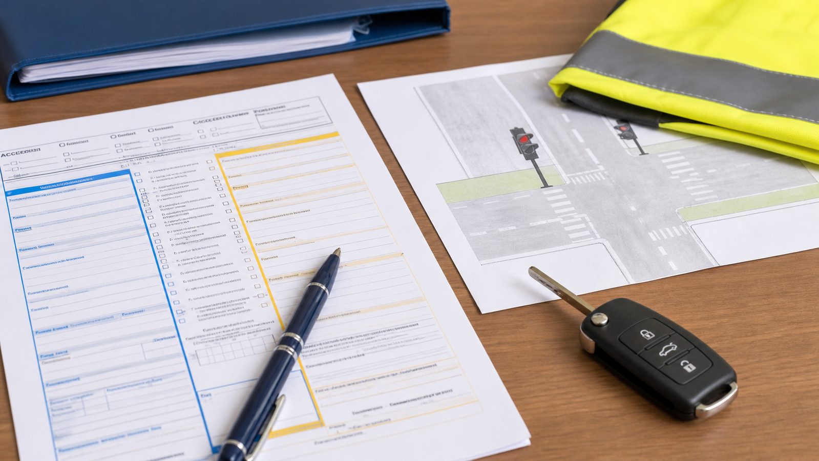 constat assurance apres feu rouge