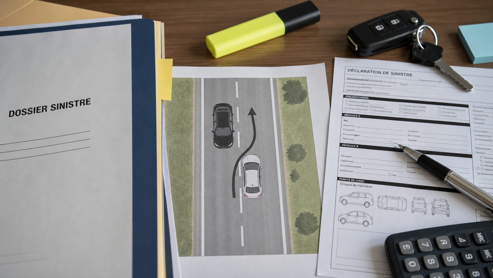 dossier assurance depassement dangereux responsabilite