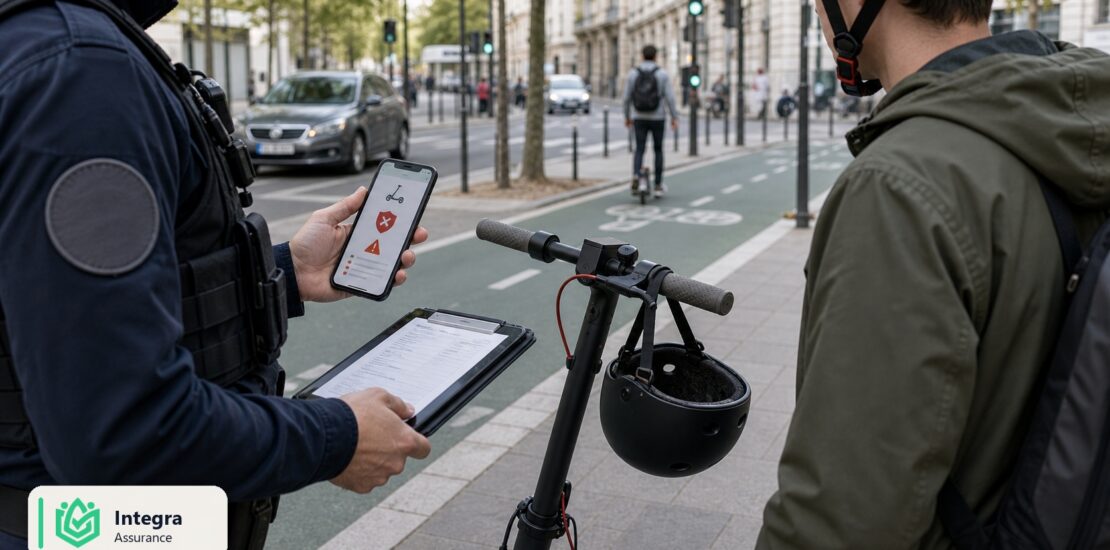 Amende trottinette sans assurance montant
