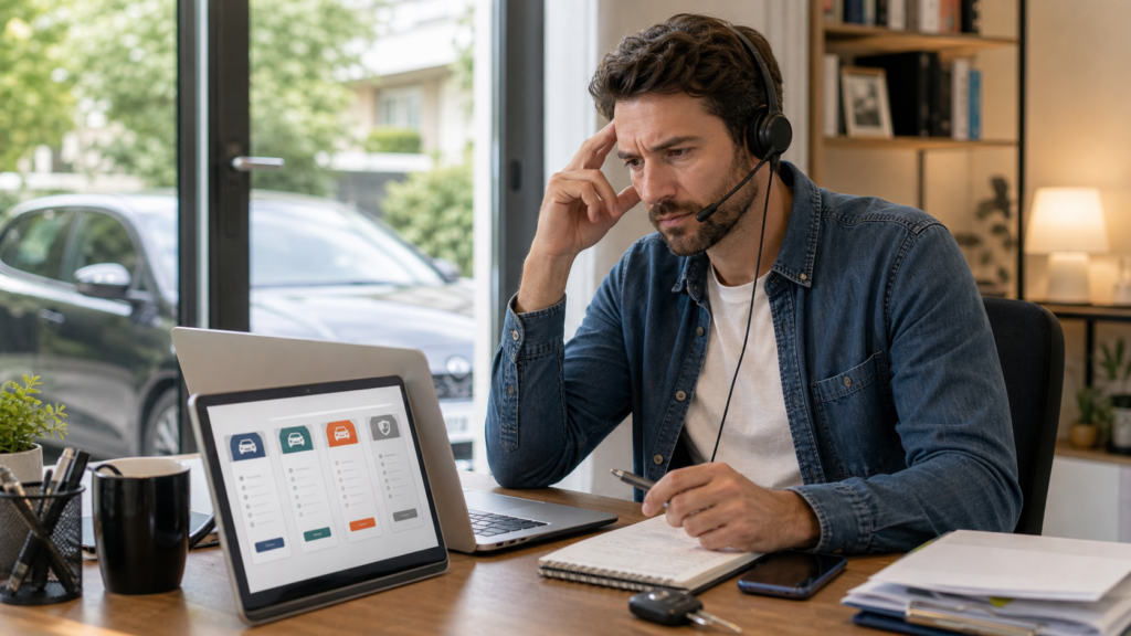 Assurance auto refusée par les comparateurs : solutions courtier 2026
