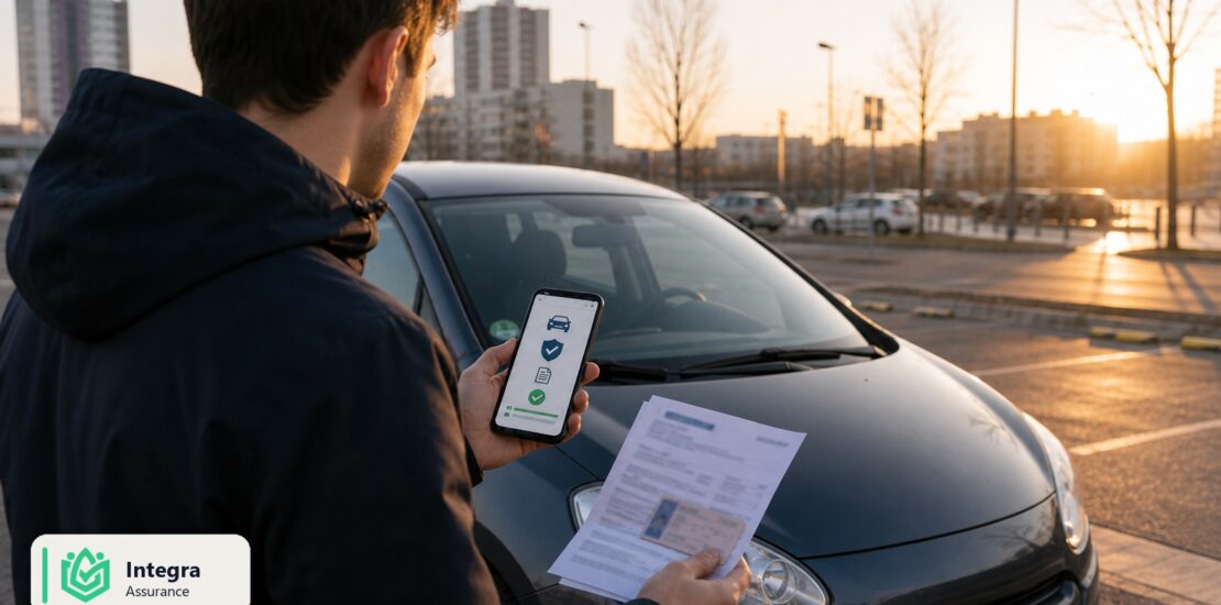 Jeune conducteur resilie solution assurance auto Integra Assurance