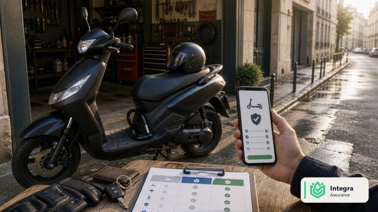 Assurance scooter 50cc pas cher : comparatif & tarifs 2026