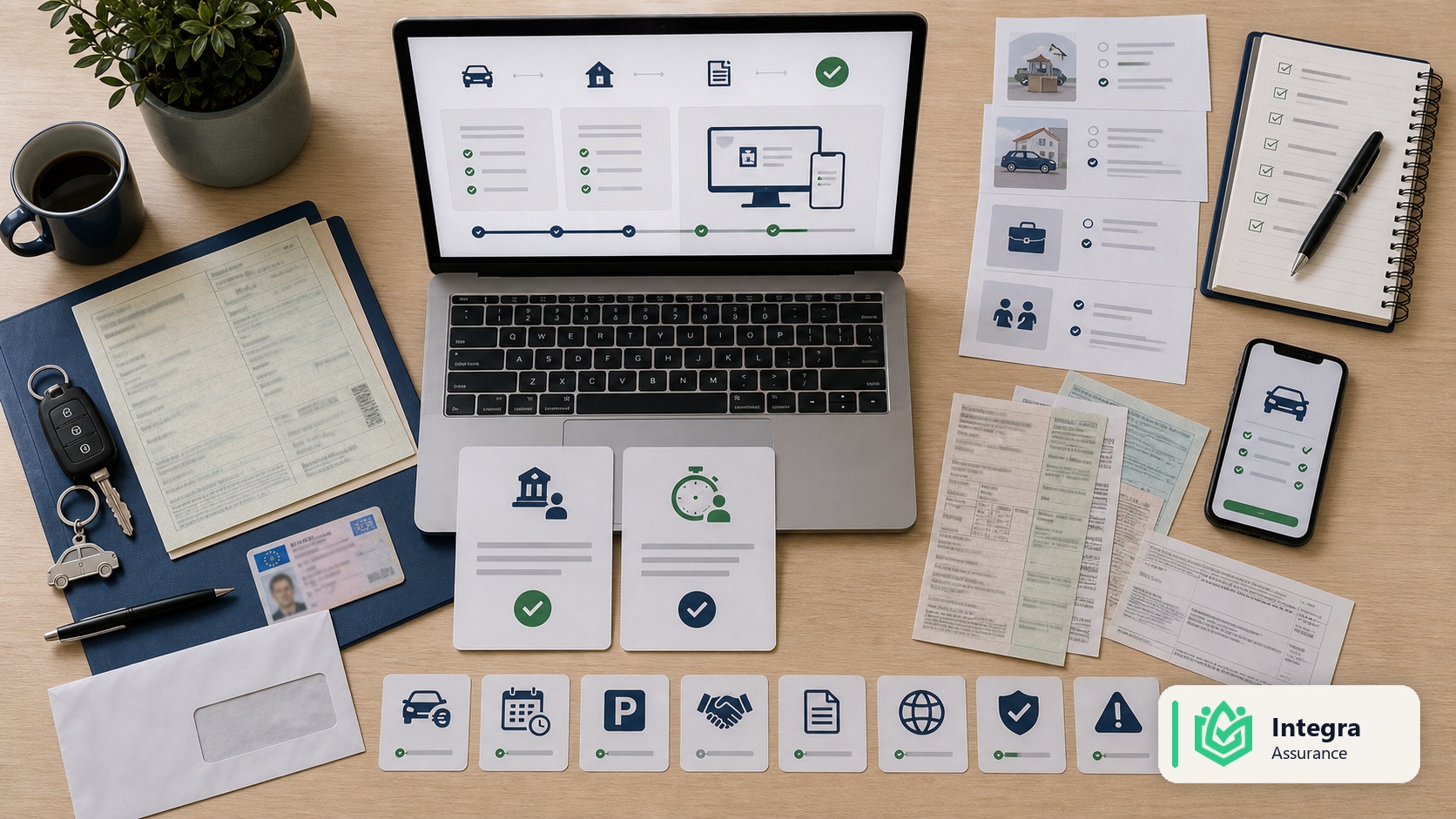 Documents changement adresse carte grise Integra Assurance