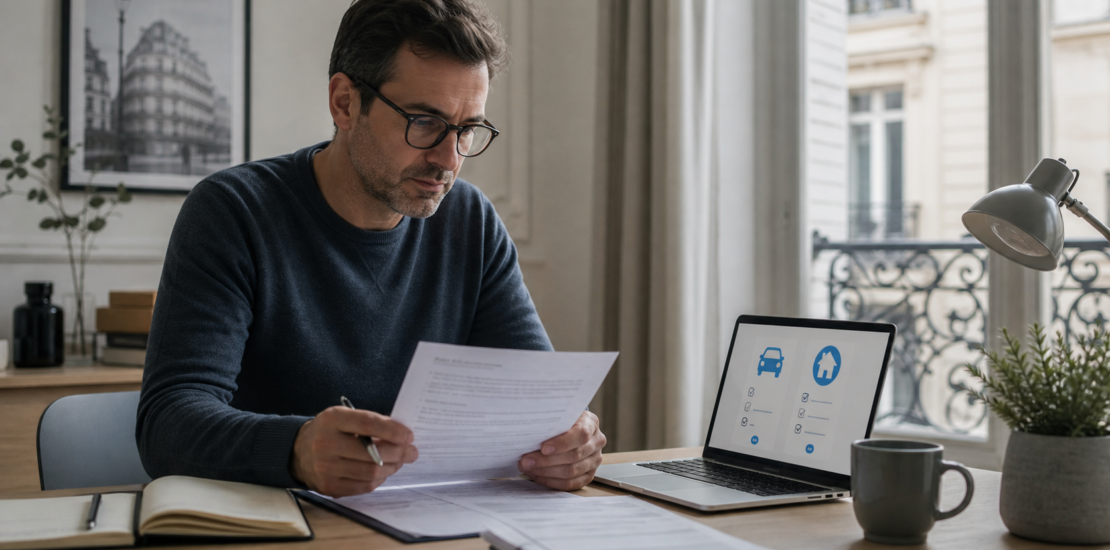 Assure qui prepare une resiliation Loi Hamon avec contrat assurance